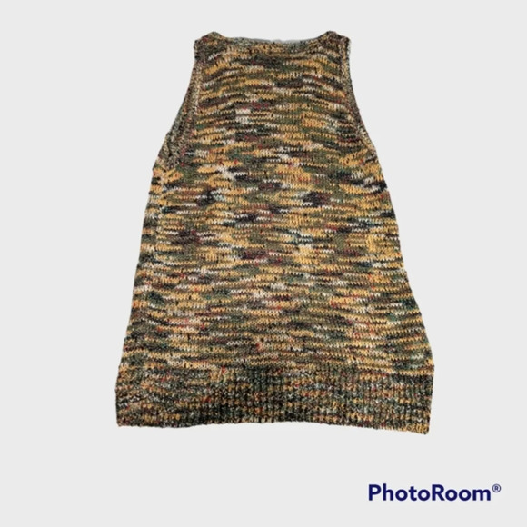 LOFT  women's knitted sleeveless sweater Size Med‎ - Picture 2 of 3